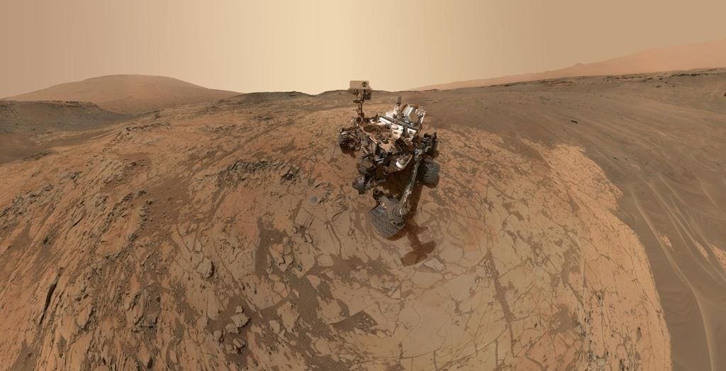 Curiosity Rover findet „Schatztruhe“ voller Kristalle auf dem Mars